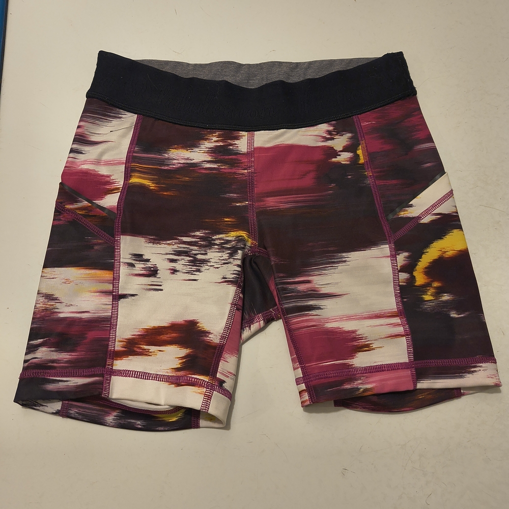 Lululemon Athletica Dynamic Print Shorts - Pink, Yellow, Black